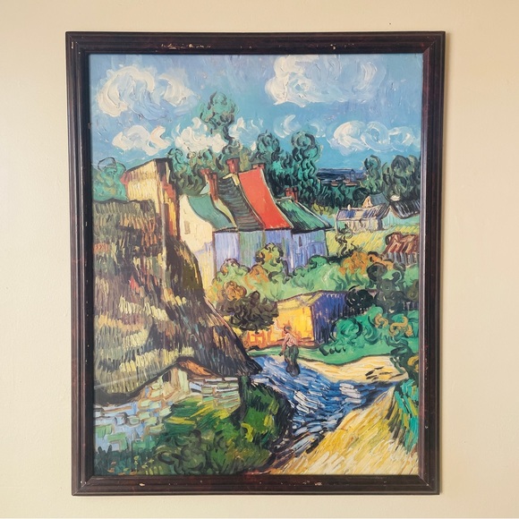 van Gogh Lithograph in Frame~Vintage - Picture 1 of 9